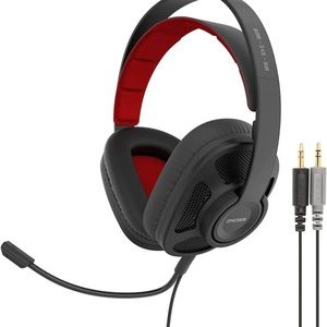 Koss GMR Over-Ear Gaming Headphones, Two Cords with Microphone Included